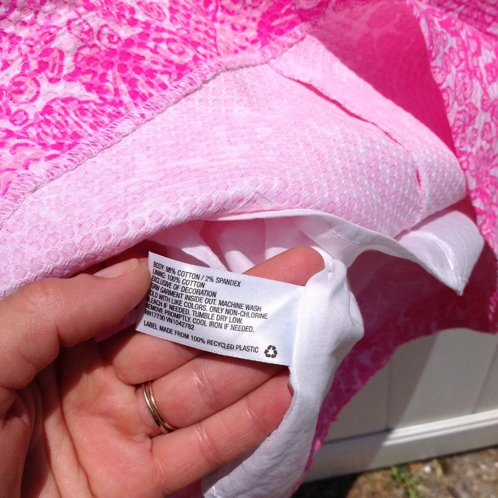 Lilly Pulitzer for Target Floral Pink Mini Dress - Picture 12 of 13
